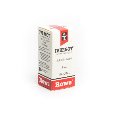 IVERGOT IVERMECTINA 6MG/ML GTS