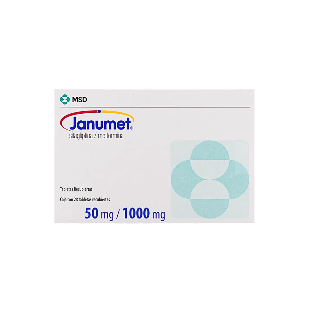JANUMET 50/1000MG 28TAB