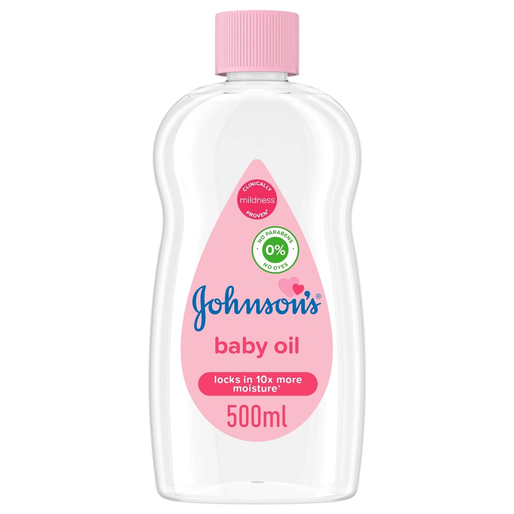 JOHNSONS BABY OIL 500ML
