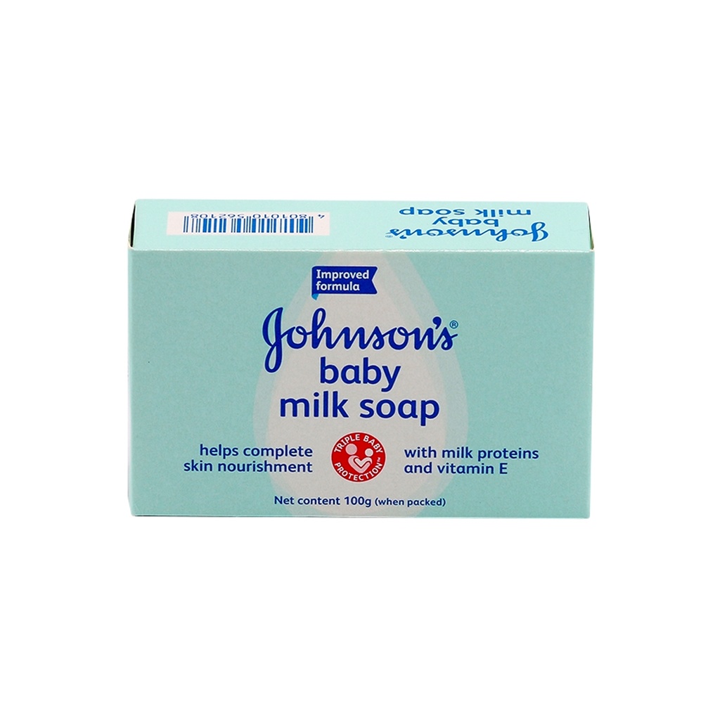 JOHNSONS JABON MILK BAY SOAP 100G 