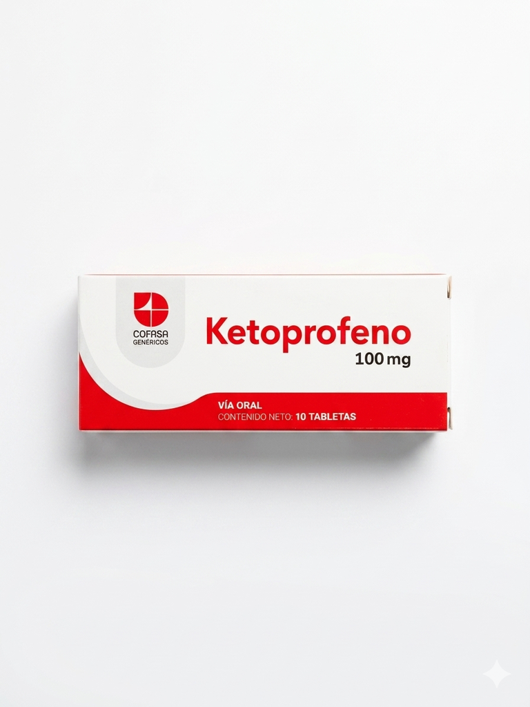 KETOPROFENO 100MG 10TAB COFASA