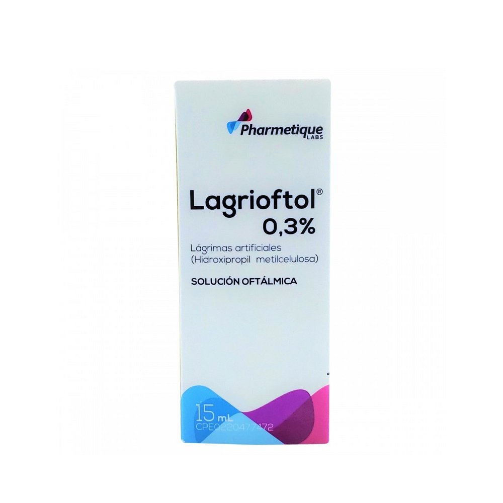 LAGRIOFTOL 0.3% GTS 15ML PHARMATECH