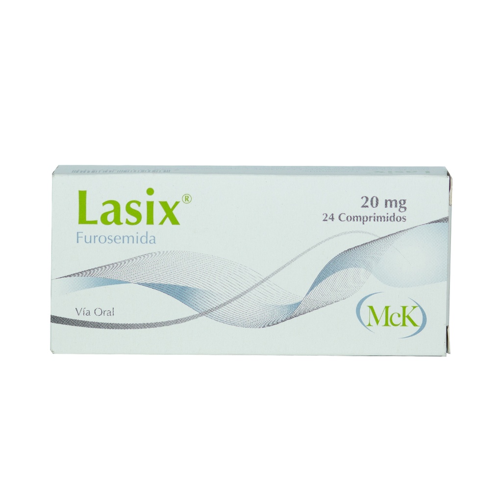 LASIX 20 MG 24 COMPRIMIDOS MCK