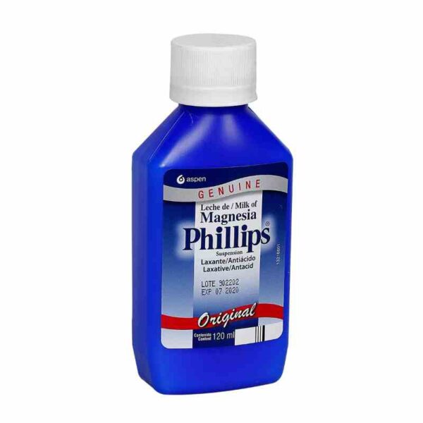 LECHE MAGNESIA PHILLIPS SUSP 120ML