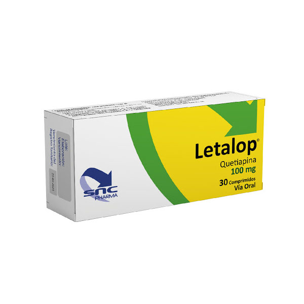 LETALOP 100MG 30COMP 