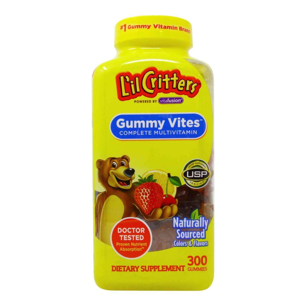 LIL CRITTERS VITES DAILY 300 GUMMIES