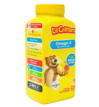 LIL CRITTERS OMEGA-3 220 GUMMIES