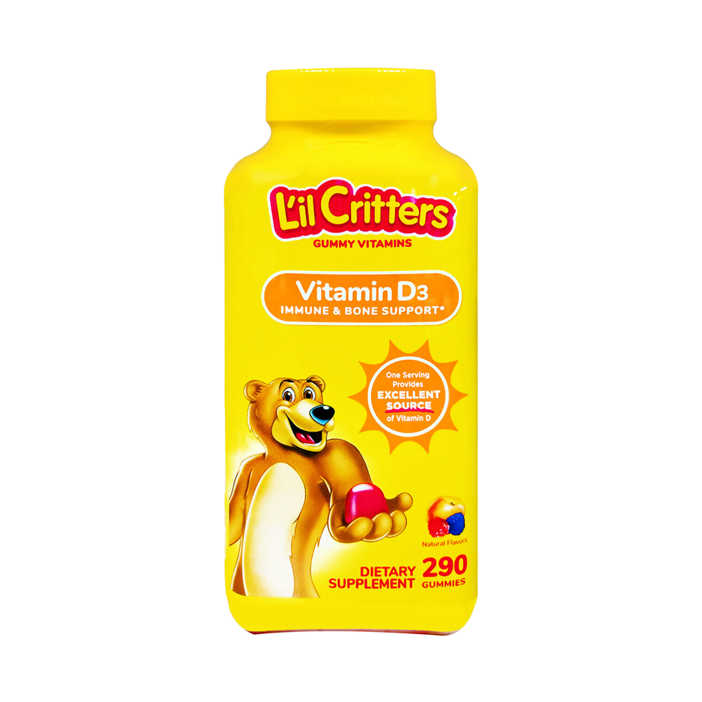 LIL CRITTERS VIT D3 290GUM