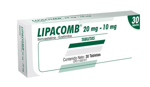 LIPACOMB 20MG 10MG 30TAB FARMA