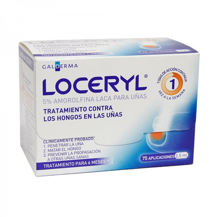LOCERYL 5% 2,5 ML 75 APLIC
