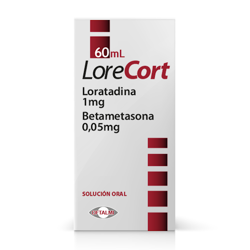 LORECORT SOL. ORAL 60 ML OFTALMI