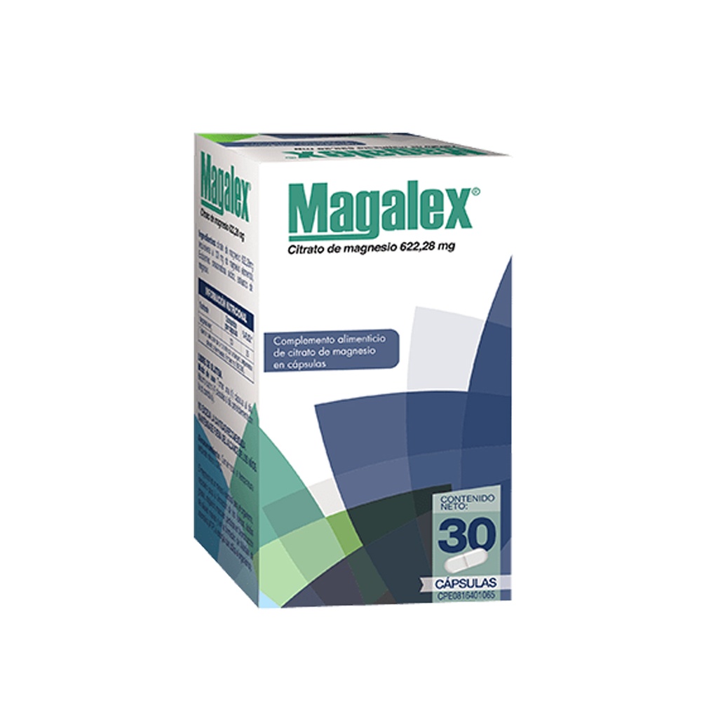 MAGALEX 622.28MG 30CAP 