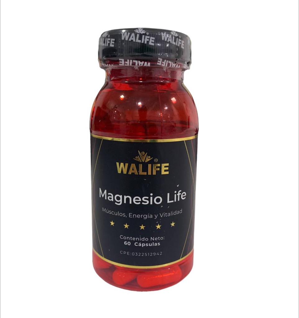 MAGNESIO LIFE 60CAP WALIFE 