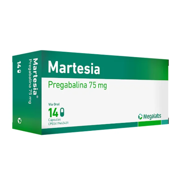 MARTESIA 75 MG 14 CAP