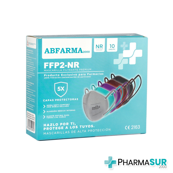 MASCARILLAS KN95 ABFARMA 10PCS 