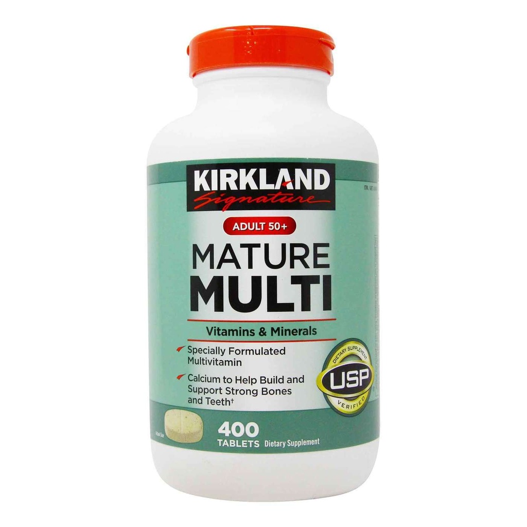 MATURE MULTI ADULT 50+ 400TAB KIRKLAND