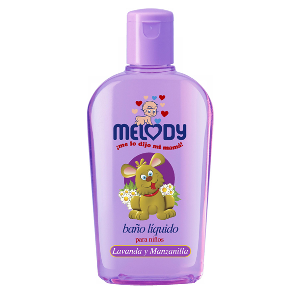 MELODY BAÑO LÍQUIDO MORADO 200CM