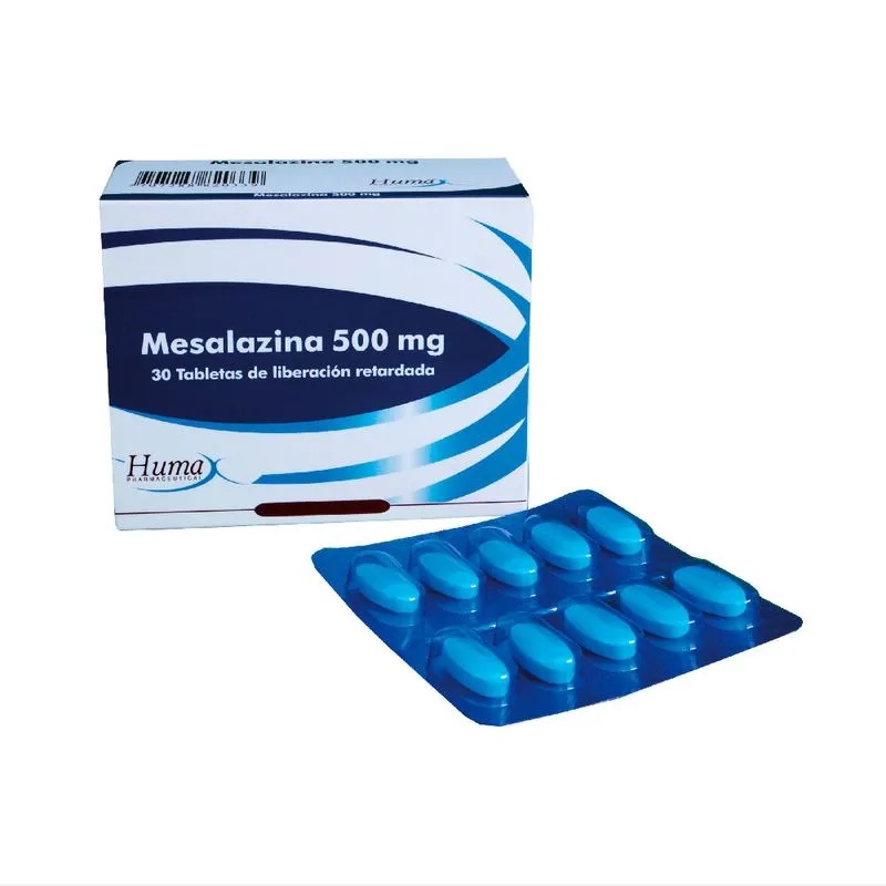 MESALAZINA 500MG 30TAB HUMA 