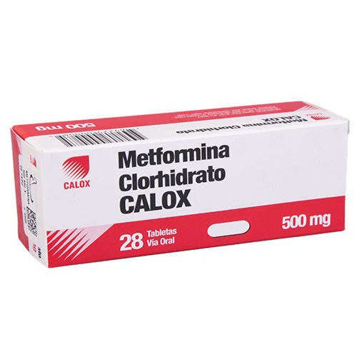 METFORMINA 500MG X 28 TAB CALOX