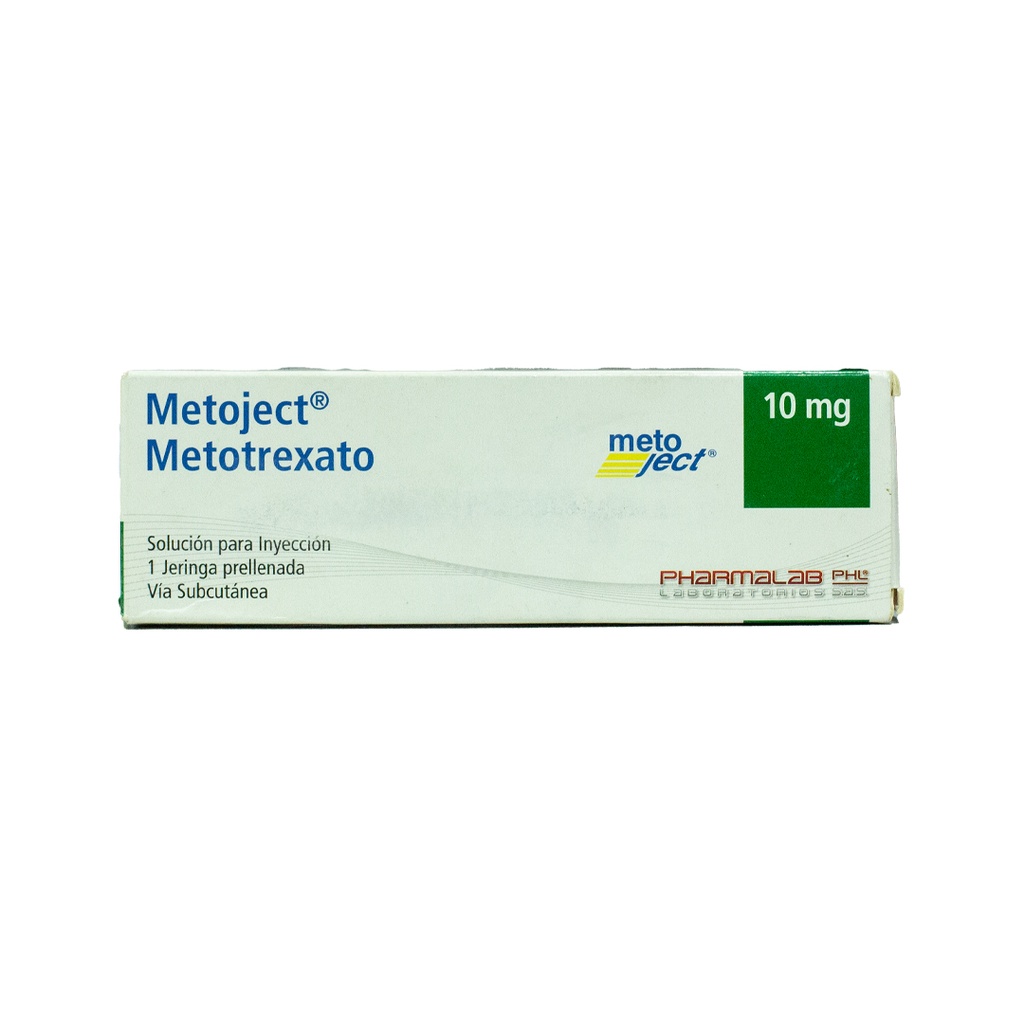 METOJECT 10mg JERINGA PRELLENADA 1 AMPOLLA