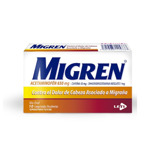 MIGREN 650MG 10TAB
