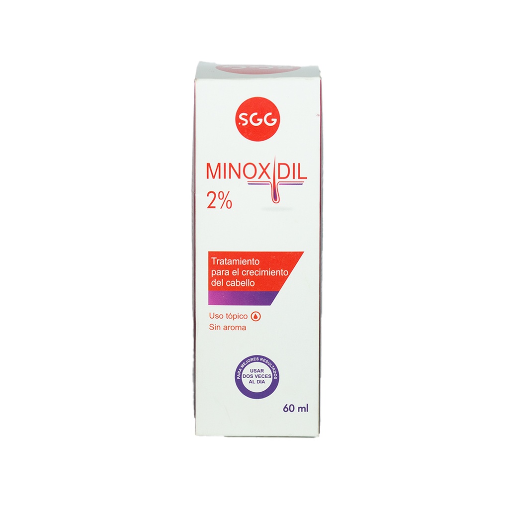 MINOXIDIL SGG 2% 60 ML