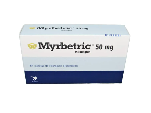 MYRBETRIC LP 50mg x 30 TABLETAS