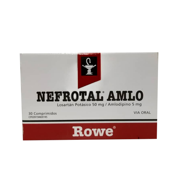 NEFROTAL AMLO 50 MG 30 COMP