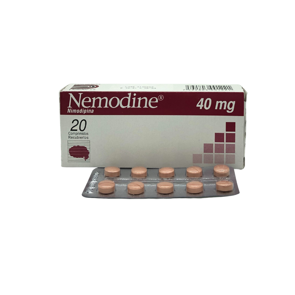NEMODINE 40 MG 20 COMPRIMIDOS