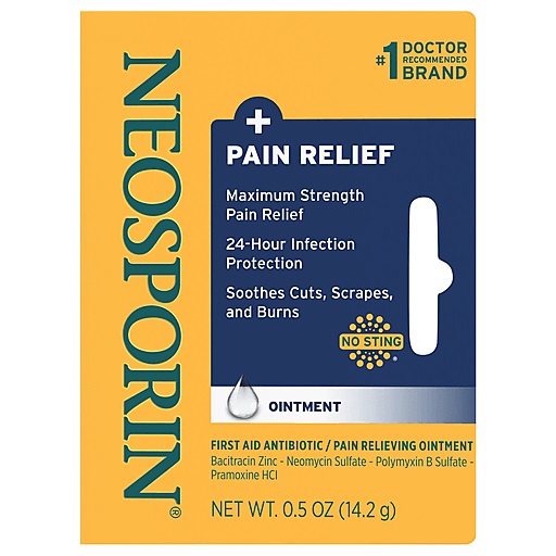 NEOSPORIN UNGUENTO PAIN RELIEF 14.2 G