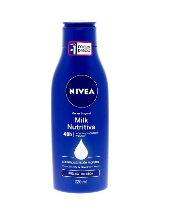 NIVEA MILK NUTRITIVA 48H 220ML