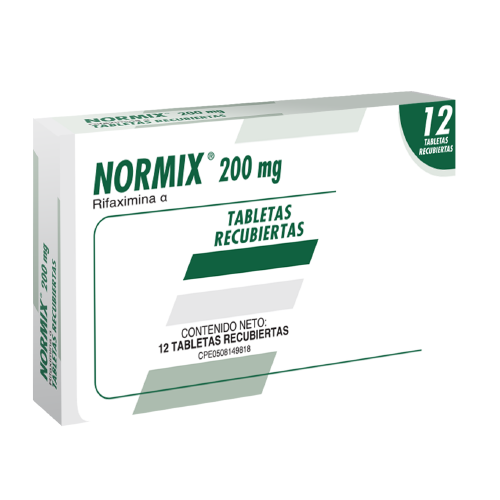 NORMIX 200 MG 12 TABLETAS