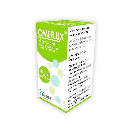 OMEFLUX 40MG SOL. INYECT. ALESS