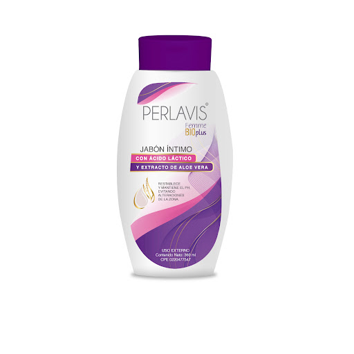 PERLAVIS FEMME BIO PLUS JABON INTIMO CON ACIDO LACTICO