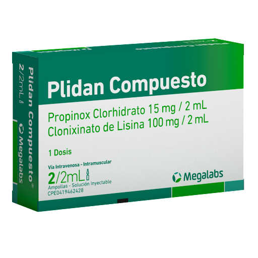 PLIDAN COMPUESTO AMPOLLA MEGALABS