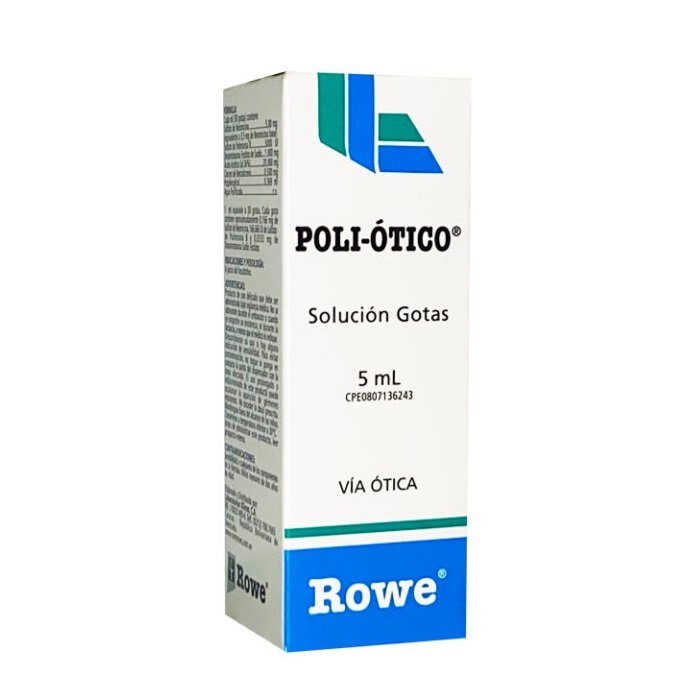 POLI-OTICO 5ML GOTAS ROWE