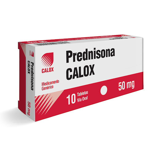 PREDNISONA 50  MG X 10 TAB CALOX