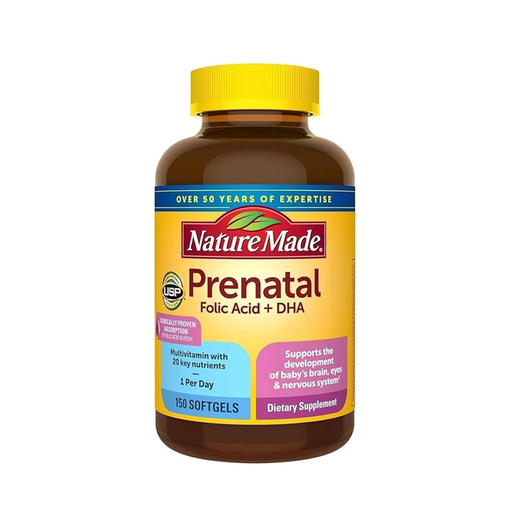 PRENATAL MUTI DHA 200MG 150CAP NATURE MADE