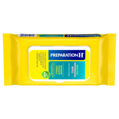 PREPARATION H 60 WIPES
