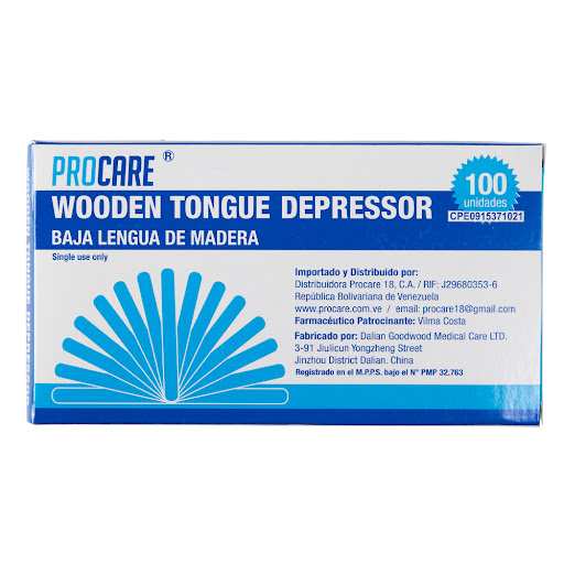 PROCARE BAJA LENGUA 100UNI 