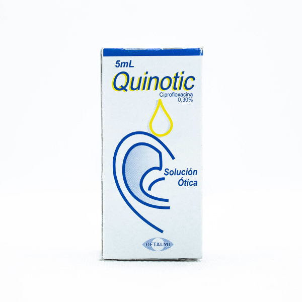 QUINOTIC SOLUCION OTICA 0.30% 4 ML OFTALMI
