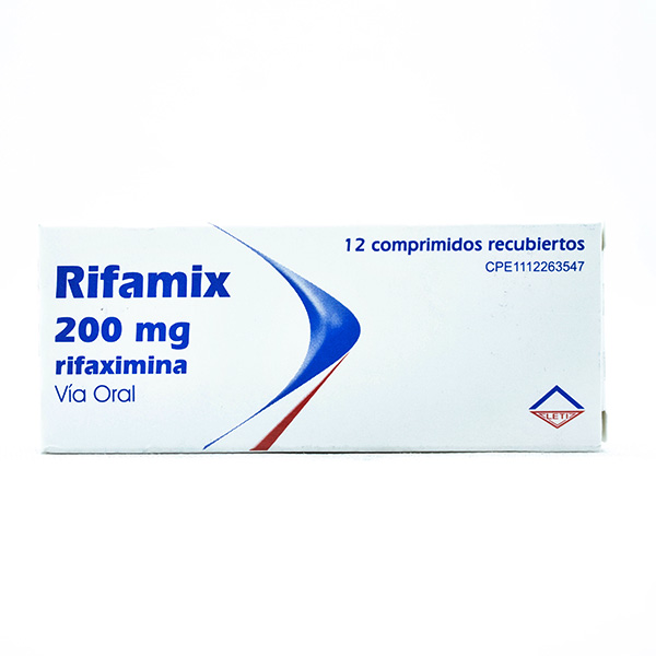 RIFAMIX 200 MG 12 COMPRIMIDOS
