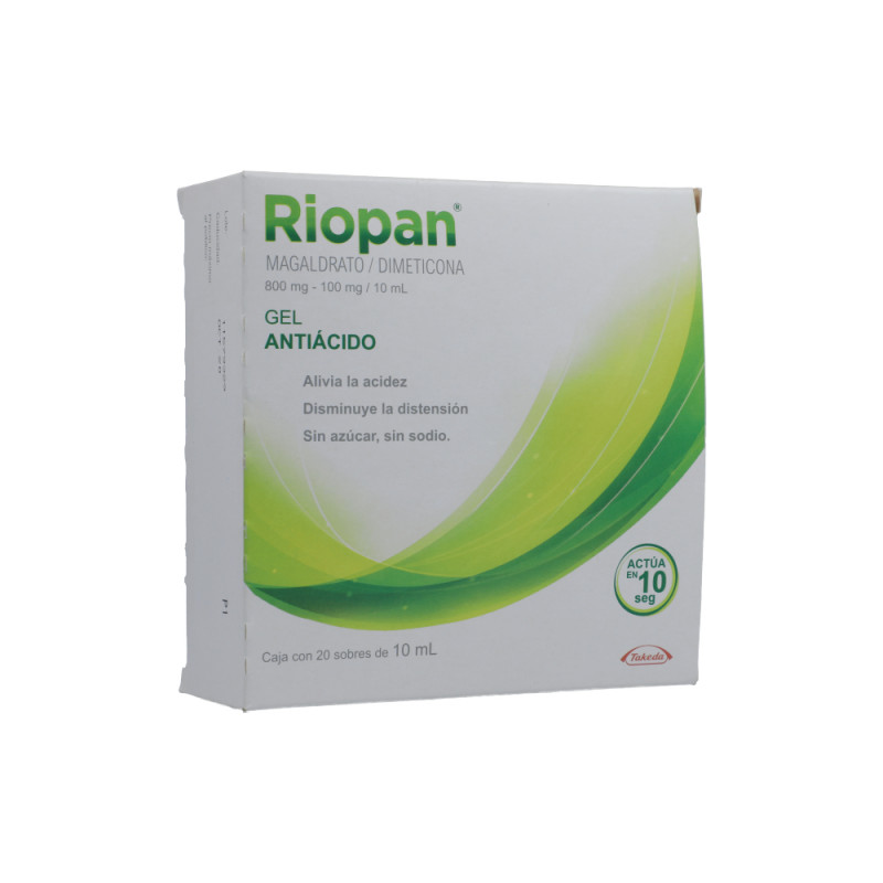 RIOPAN GEL ANTIACIDO 20 SOBRES 