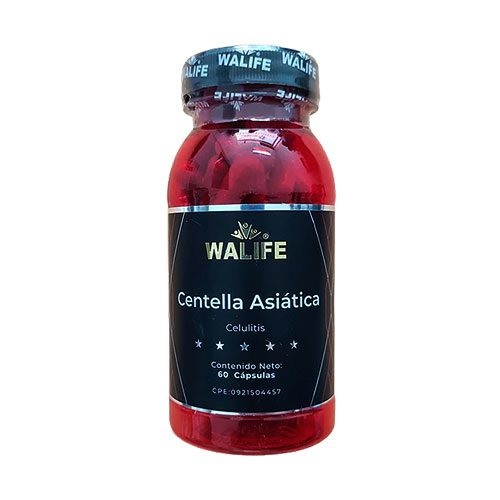 CENTELLA ASIATICA 500MG X 60 CAPS WALIFE