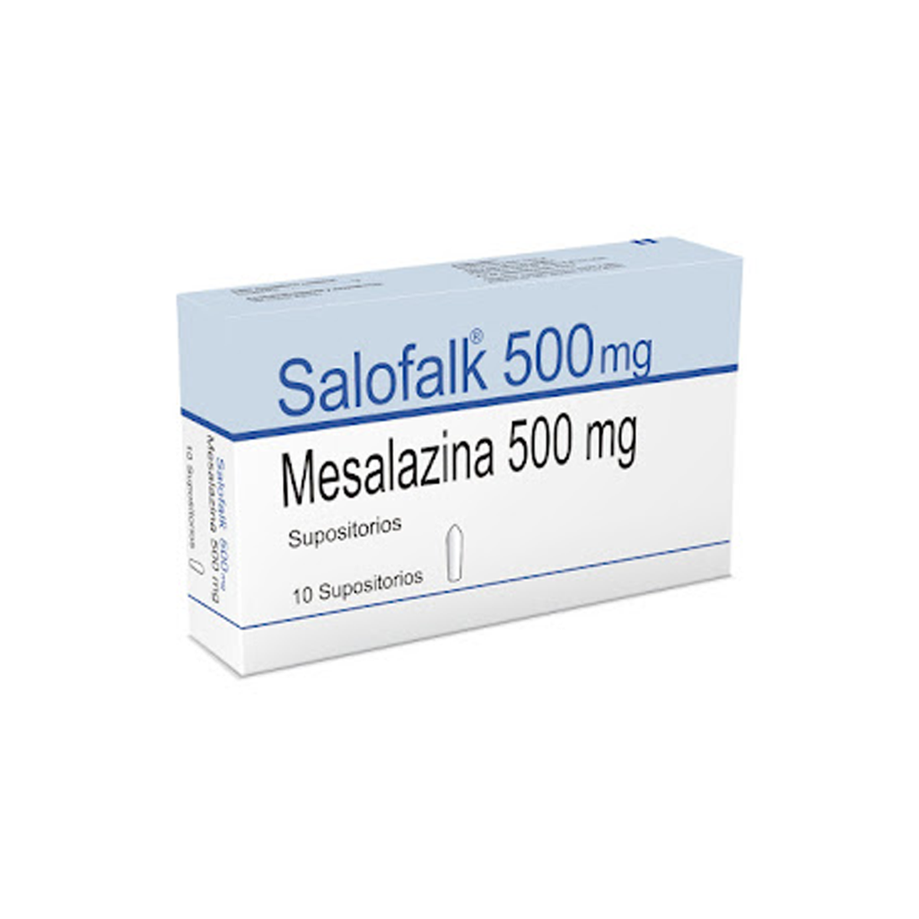 SALOFALK 500MG 10 SUPOSITORIO