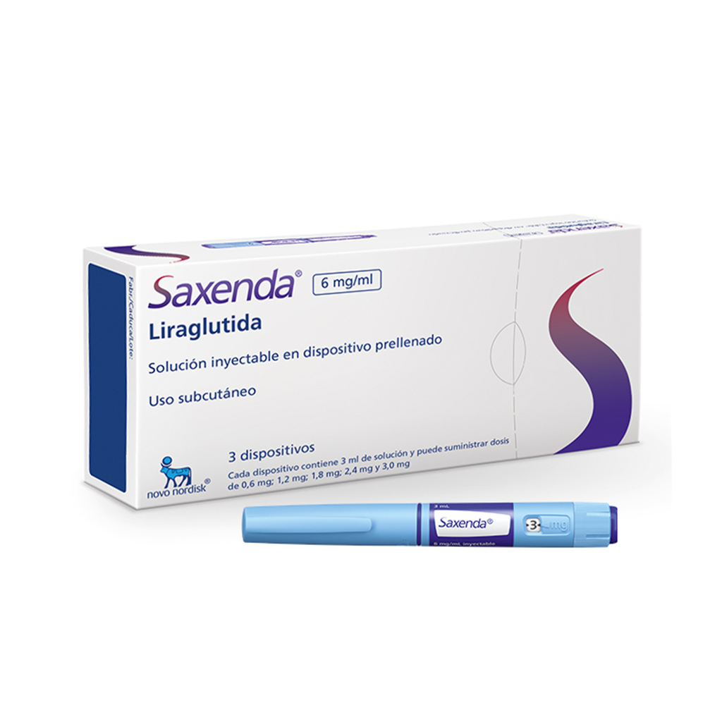 SAXENDA 6MG 3 PLUMAS