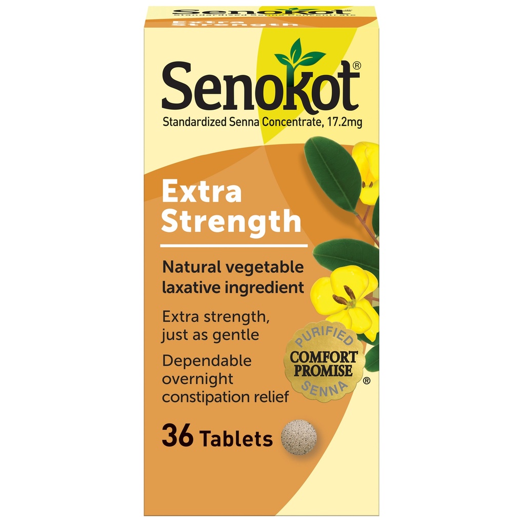 SENOKOT - S EXTRA STRENGTH 36 TAB