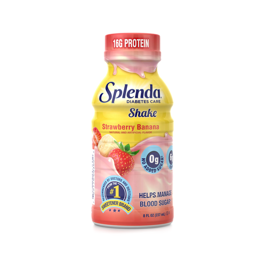 SPLENDA FRESA Y BANANA 237ML 