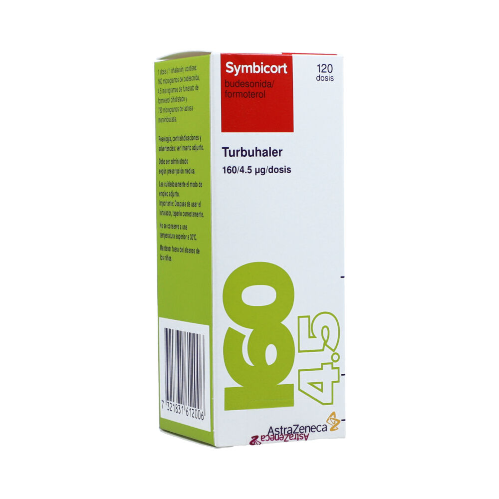 SYMBICORT 160/4.5MG 120DOSIS