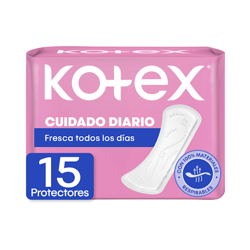 KOTEX PROTECTORES DIARIOS X 15 UND